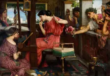 Penelope and the Suitors, 1911-1912. Creator: John William Waterhouse