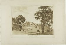 Penesawr Castle, 1776. Creator: Paul Sandby