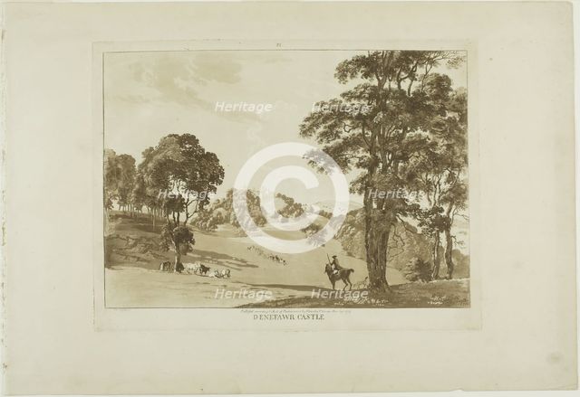 Penesawr Castle, 1776. Creator: Paul Sandby.