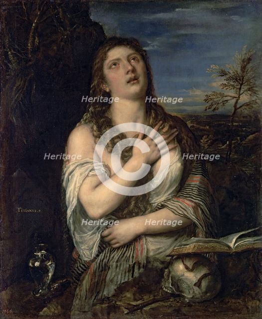 Penitent Magdalene, 1563. Creator: Titian.