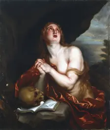Penitent Magdalene 17th century. Artist: Anthony van Dyck