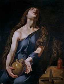 Penitent Magdalene, mid 17th century. Creator: Jerónimo Jacinto Espinosa