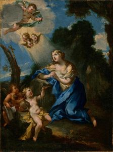 Penitent Magdalene, about 1698. Creator: Michele Rocca