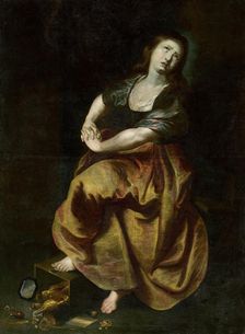 Penitent Mary Magdalene, 1650-1700. Creator: Unknown