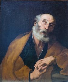 Penitent St Peter, 1627. Creator: Jusepe de Ribera