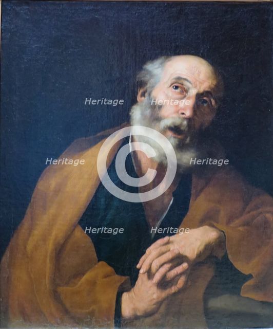 Penitent St Peter, 1627. Creator: Jusepe de Ribera.