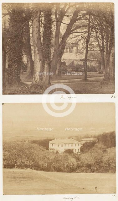 Penllergare; Coedriglan, 1853-56. Creator: James Knight.