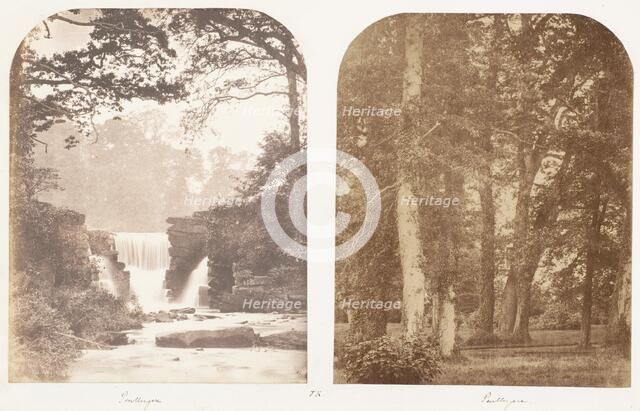 Penllergare; Penllergare, 1853-1856. Creator: James Knight.