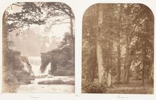 Penllergare; Penllergare, 1853-1856. Creator: James Knight
