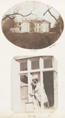 Penllergare; Printing, 1853-56. Creator: John Dillwyn Llewelyn