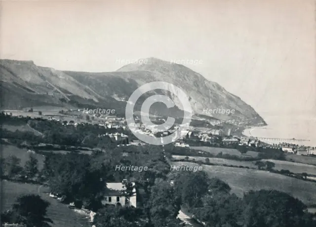 'Penmaenmawr - The Town, the Mountain and the Sea', 1895. Artist: Unknown.