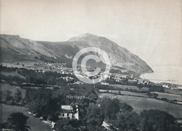 'Penmaenmawr - The Town, the Mountain and the Sea', 1895. Artist: Unknown.