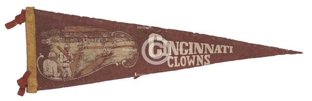 Pennant for the Cincinnati Clowns, 1943 - 1945. Creator: Unknown.