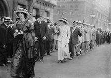 Pennsylvania delegation at the 1912 Republican National Convention held at the..., June 18-22, 1912. Creator: Bain News Service