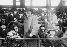 Pennsylvania Governor John K. Tener at Ebbets Field (baseball), 1914. Creator: Bain News Service