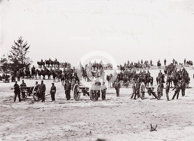 Pennsylvania Light Artillery, Keystone Battery, 1861-65. Creator: Unknown.