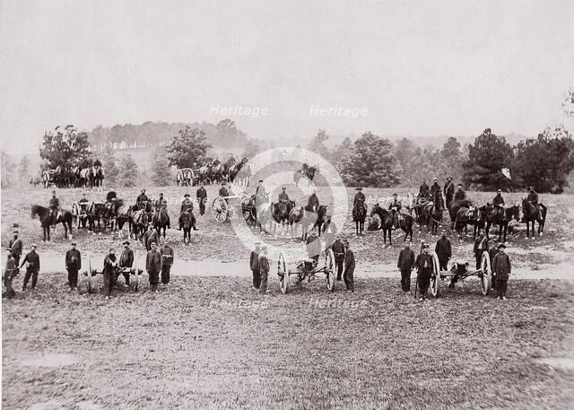 Pennsylvania Light Artillery, Keystone Battery, 1861-65. Creator: Unknown.