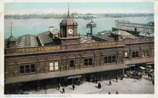 Pennsylvania Railroad Ferries, Philadelphia, Pennsylvania, USA, 1908
