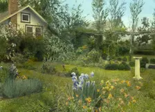 Pennsylvania School of Horticulture for Women, Old Limekiln Road, Ambler, Pennsylvania, 1919. Creator: Frances Benjamin Johnston