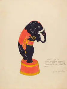 Penny Bank, 1935/1942. Creator: Grace Halpin