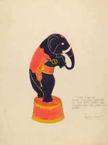 Penny Bank, 1935/1942. Creator: Grace Halpin