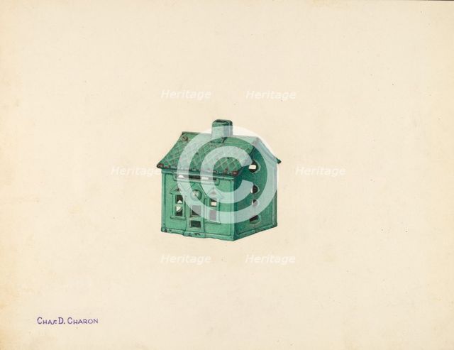 Penny Bank, c. 1940. Creator: Charles Charon.