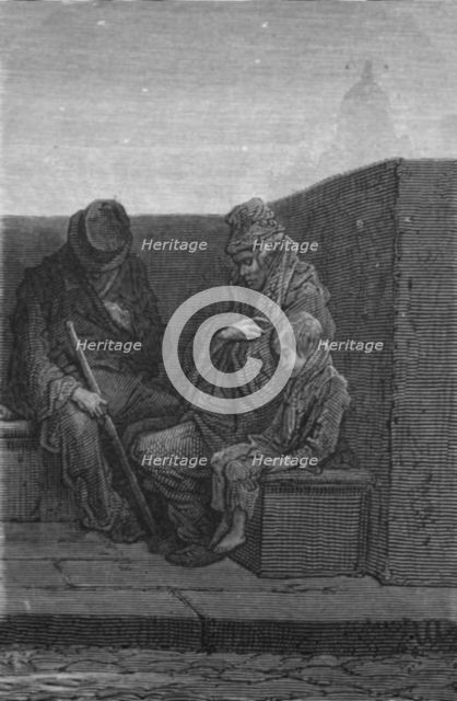 'Penny Gaff Frequenters', 1872.  Creator: Gustave Doré.
