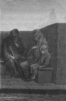 Penny Gaff Frequenters 1872. Creator: Gustave Doré