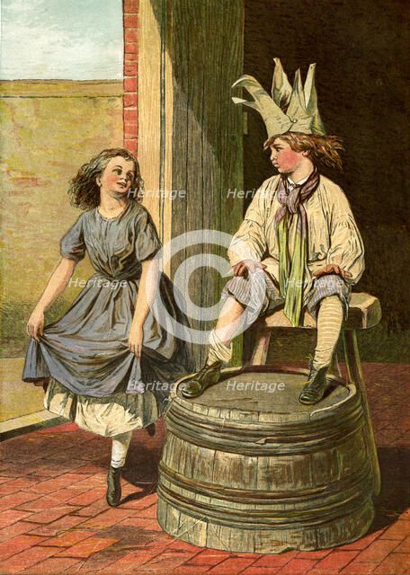 Penny Royal and Columbine, 1866-1895. Artist: Unknown