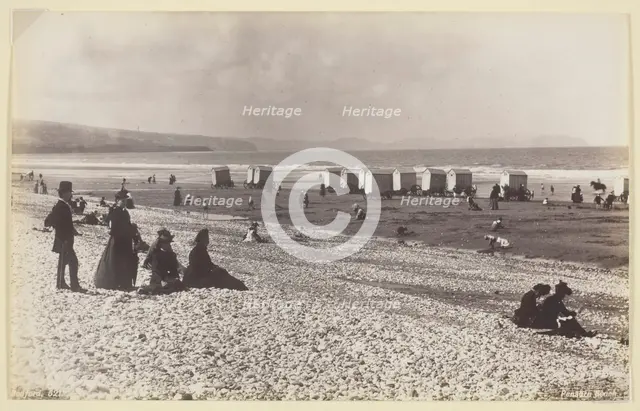 Pensarn Beach, 1860/94. Creator: Francis Bedford.