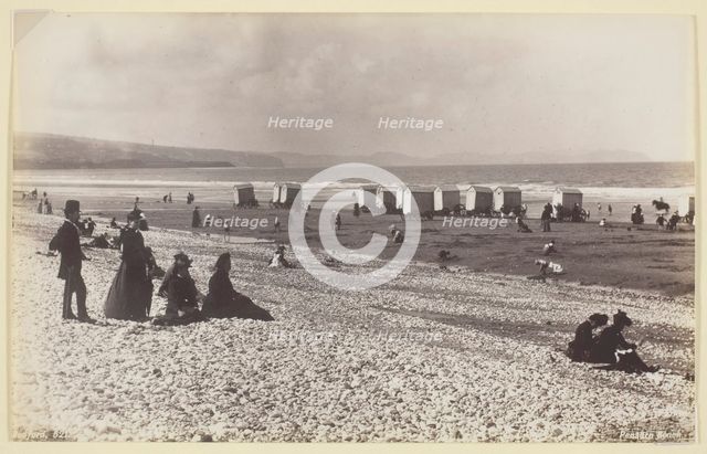 Pensarn Beach, 1860/94. Creator: Francis Bedford.