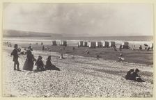 Pensarn Beach, 1860/94. Creator: Francis Bedford
