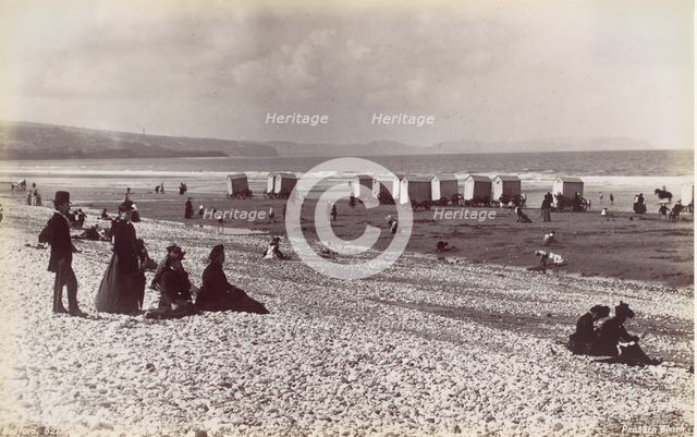 Pensarn Beach, 1870s. Creator: Francis Bedford.