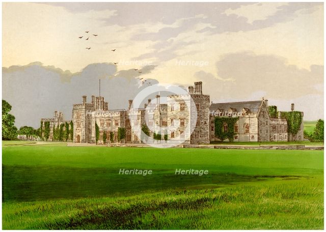 Penshurst Castle, Kent, Lord de L'Isle and Dudley, c1880. Artist: Unknown