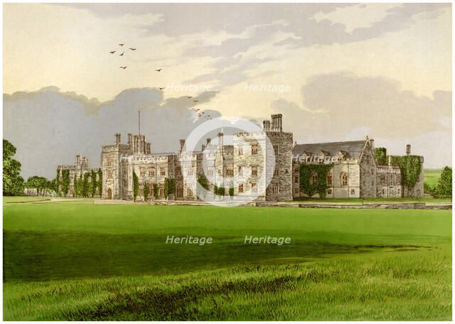 Penshurst Castle, Kent, Lord de L'Isle and Dudley, c1880. Artist: Unknown