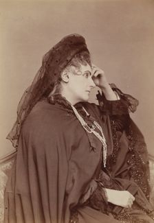 Pensive, 1893. Creator: Pierre-Louis Pierson