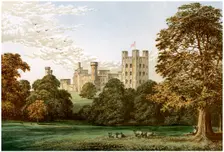 Penrhyn Castle, Caernarvonshire, Wales, home of Lord Penrhyn, c1880