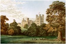 Penrhyn Castle, Caernarvonshire, Wales, home of Lord Penrhyn, c1880