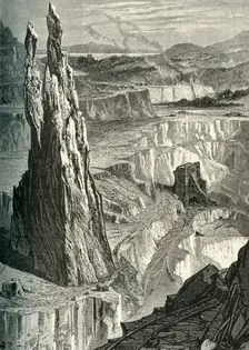 Penrhyn Slate Quarries c1870