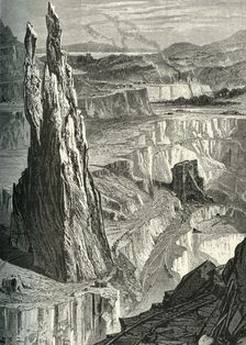 Penrhyn Slate Quarries c1870