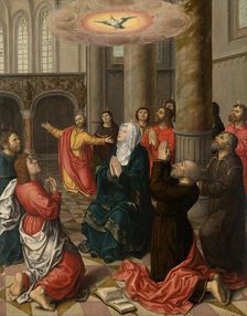 Pentecost, 1520/25. Creator: Workshop of Bernard van Orley