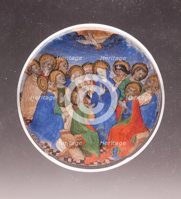 Pentecost, between 1415 and 1420. Creator: Workshop of the Boucicaut Master.