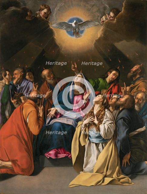 Pentecost, between 1615 and 1620. Creator: Juan Bautista Maino.