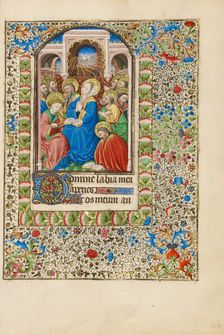 Pentecost; Book of Hours, about 1440-1450. Creator: Workshop of the Bedford Master