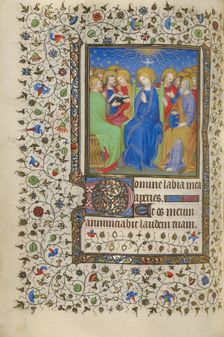 Pentecost; Book of Hours, about 1415-1420. Creators: Boucicaut Master, Workshop of the Boucicaut Master