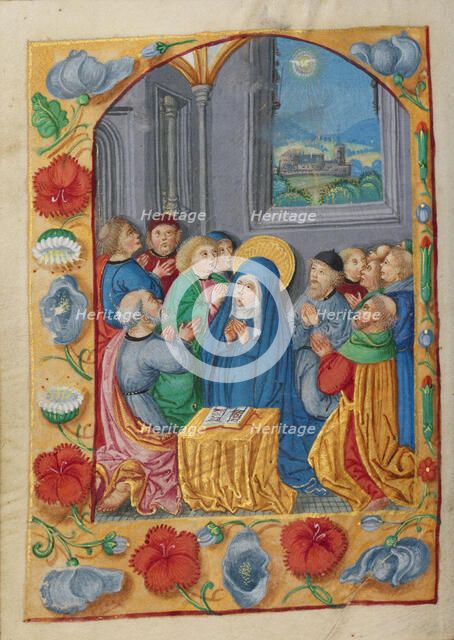 Pentecost; Book of Hours, early 16th century. Creator: Unknown.