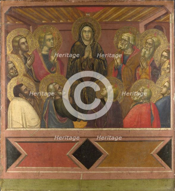 Pentecost, c. 1377. Artist: Barnaba da Modena (c. 1328 – c. 1386)