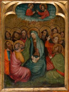 Pentecost, c1420-1430. Creator: Spanish Master first half of the 15th century