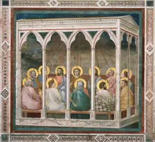 Pentecost (From the cycles of The Life of Christ), 1304-1306. Creator: Giotto di Bondone (1266-1377)