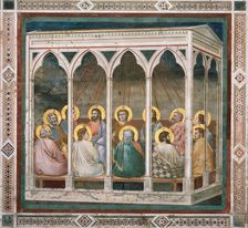 Pentecost (From the cycles of The Life of Christ), 1304-1306. Creator: Giotto di Bondone (1266-1377)